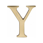 M Marcus Heritage Brass Letter Y - Pin Fix 51mm